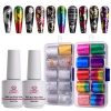 Makartt Nail Art Foil Glue Gel for Foil Stickers Nail Transfer Tips Manicure Art DIY 15ML UV LED Lamp Required Soak Off