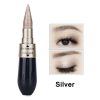 Professional 2 In 1 Double Ended Pearly Glimmer Waterproof Eyeshadow Sticker Quick Dry Eyeliner Pen Eye Makeup Cosmetic TSLM1