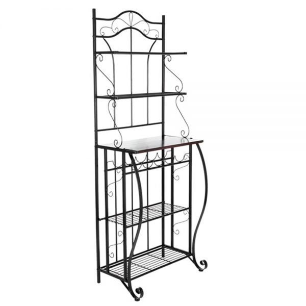 5-Tier Metal Kitchen Rack Metal Kitchen Bakers Decoration for Kitchen storage Shelf For Living room