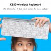 Logitech K580 Wireless Ultra-thin Keyboard Dual Mode 2.4G/Bluetooth Unifying Office Keyboard for Desktop PC Laptop Tablet Keypad