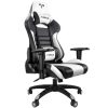 Furgle Gaming Office Chairs 180 Degree Reclining Computer Chair Comfortable Executive Computer Seating Racer Recliner PU Leather