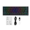 FEKER 61Keys bluetooth Dual Mode Mechanical Keyboard 1.68 million RGB Backlit Type-C Gaming Keyboard Gateron Switch