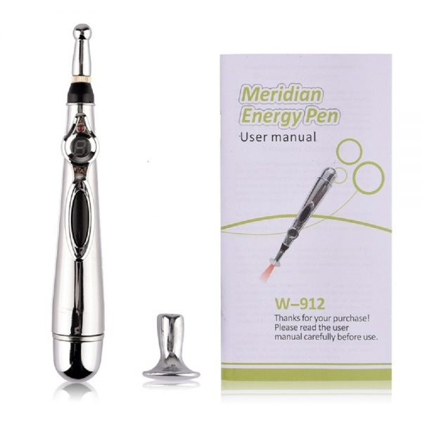 Pain Relief Therapy Pen Electronic Acupuncture Pen Energy Heal Massage Body Head Massage Safe Meridian Health Care Helper