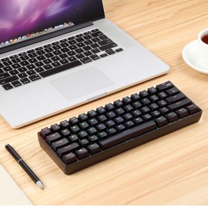 Computer Peripherals Ergonomic Gaming Yk600 Mechanical cordless Keyboard Wireless Plus 2.4G Dual Mode Type C Charging