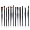 Jessup Makeup brushes brushes Phantom Black 3-21pcs Foundation brush Powder Concealer Eyeshadow Synthetic hair