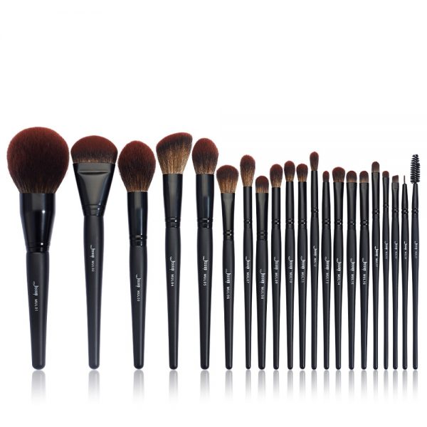 Jessup Makeup brushes brushes Phantom Black 3-21pcs Foundation brush Powder Concealer Eyeshadow Synthetic hair