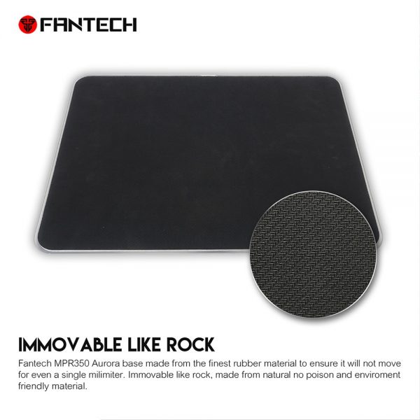 Optimum RGB LED Backlit Touch sensor Fantech Computer Gaming RGB Colorful USB Mouse Pad Speed Type Surface MPR350 355 х 255 mm