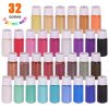 Biutee 36 Color Mica Powder Pigment Expoxy Resin Cosmetic Mica Powder Set Kit Pigment for Resin Food grade Pigment For Lip Gloss