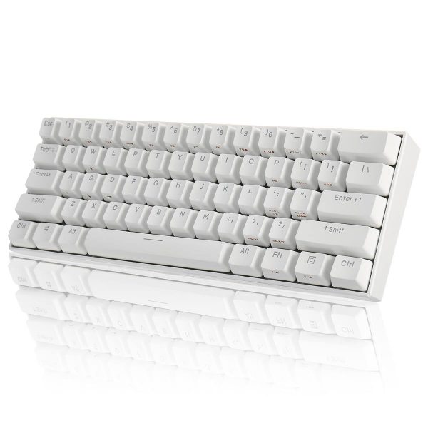 FEKER 61Keys bluetooth Dual Mode Mechanical Keyboard 1.68 million RGB Backlit Type-C Gaming Keyboard Gateron Switch