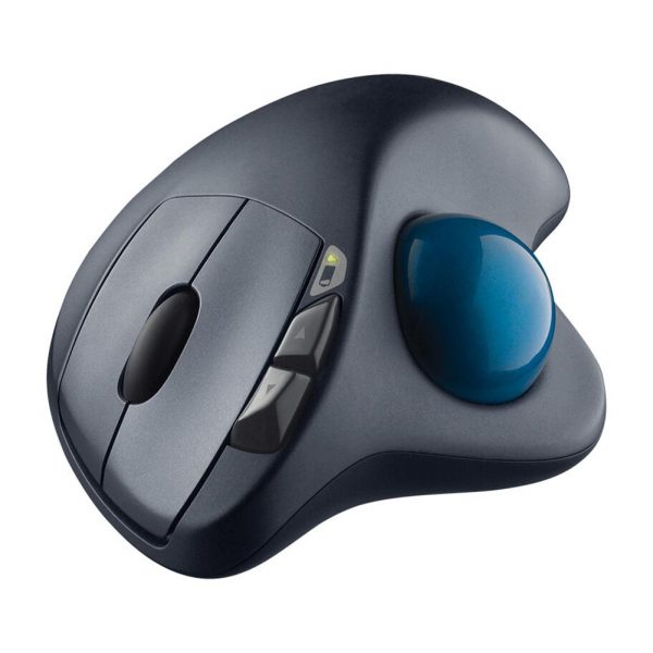 Logitech M570 2.4Ghz Wireless Trackball Mouse Ergonomic Vertical Professional Drawing Laser Mice For Win10/8/7 Desktop Laptop PC