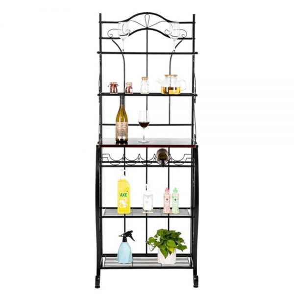 5-Tier Metal Kitchen Rack Metal Kitchen Bakers Decoration for Kitchen storage Shelf For Living room