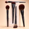 Jessup Makeup brushes brushes Phantom Black 3-21pcs Foundation brush Powder Concealer Eyeshadow Synthetic hair