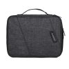 BAGSMART Travel Electronics Accessories Bag Double Layer Organizer Storage Bag for iPad Charger Kindle Data Cable USB Earphone