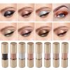 MISS ROSE 8 Colors Makeup Glitter Shining Eyeshadow Metal Liquid Eye Shadow Single Color Nude Make Up Pigment Cosmetics TSLM2