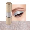 MISS ROSE 8 Colors Makeup Glitter Shining Eyeshadow Metal Liquid Eye Shadow Single Color Nude Make Up Pigment Cosmetics TSLM2