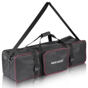 Neewer 39"x10"x10"/100x25x25cm Photo Video Studio Kit Carrying Bag Extra Side Pocket for Light Stands/Boom Stands/Umbrellas