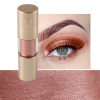 MISS ROSE 8 Colors Makeup Glitter Shining Eyeshadow Metal Liquid Eye Shadow Single Color Nude Make Up Pigment Cosmetics TSLM2