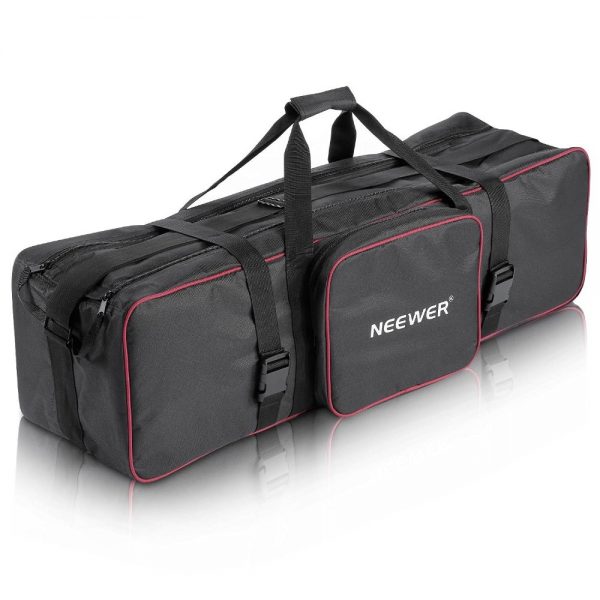 Neewer 39"x10"x10"/100x25x25cm Photo Video Studio Kit Carrying Bag Extra Side Pocket for Light Stands/Boom Stands/Umbrellas