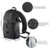 Neewer Professional Sling Camera Storage Bag Durable Waterproof and Tear Proof Black Carrying Backpack Case for DSLR equipment