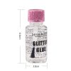 1 PC MISS ROSE 25ML Transparent Eye Shadow Powder Glue Eyes Face Makeup Shiny Glitter Eyeshadow Body Paint Glue TSLM1