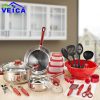 2020 Panelas De Ceramica Arrival Fda Top Fashion Cookware set Cooking Pots And Pans Set 35 Piece Kitchen Starter Combo Utensil