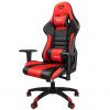 Furgle Gaming Office Chairs 180 Degree Reclining Computer Chair Comfortable Executive Computer Seating Racer Recliner PU Leather