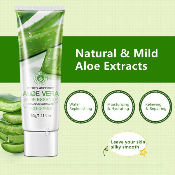 BIOAQUA Natural Aloe Vera Gel Aloe Essence Anti Wrinkle Face Moisturizer Acne Treatment Moisturizing Gel Skin Care