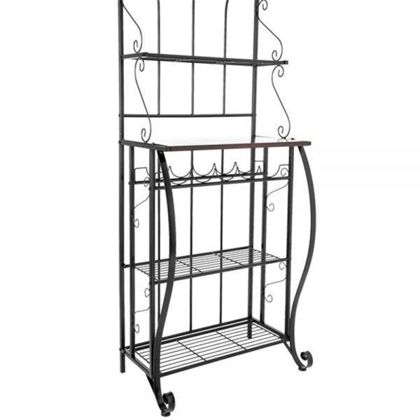 5-Tier Metal Kitchen Rack Metal Kitchen Bakers Decoration for Kitchen storage Shelf For Living room