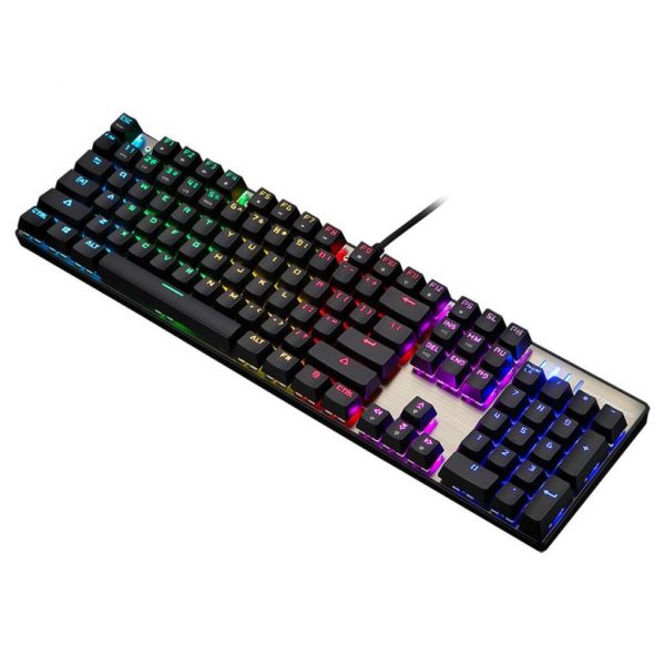 Motospeed Inflictor CK104 Genuine Mechanical Keyboard Game Backlight Keyboard Red Switches Backlit RGB Wired Gaming Keyboard