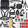 Neewer Upgraded 50-In-1 Action Camera Accessory Kit Compatible with GoPro Hero 8 Max 7 6 5 4 Black GoPro 2018 etc