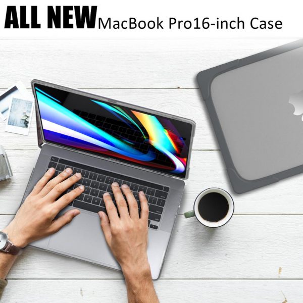 US SHIPPING/Shockproof Foldable Case For Apple MacBook Pro 16 inch 2020 A2141 Soft Silicone TPU+Hard PC New Outer Stand Cover