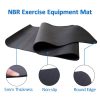 180x75cm NBR Exercise Mat Gym Fitness Equipment For Treadmill Bike Protect Floor Mat Running Machine Shock Absorbing Pad