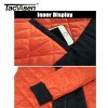 TACVASEN Winter Military Jacket Outwear Men Cotton Padded Pilot Army Bomber Jacket Coat Casual Baseball Jackets Varsity Jackets