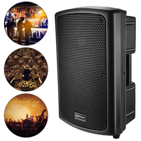 Neewer Sound Speaker Cabinet Portable Sound Audio Stereo Amp Sub for Conference Room, Auditorium, Concert Hall or Touring Show