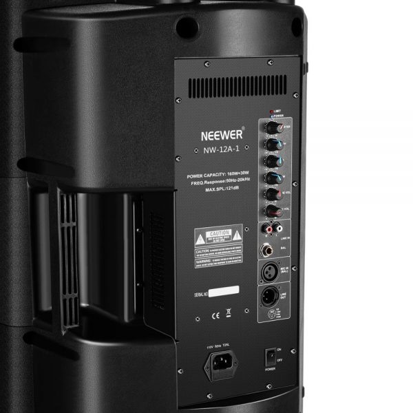 Neewer Sound Speaker Cabinet Portable Sound Audio Stereo Amp Sub for Conference Room, Auditorium, Concert Hall or Touring Show