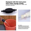 Aquarium Fish Tank Vacuum Gravel Water Filter Cleaner Siphon Pump Manual Cleaner Pump Safe Vacuum Aquarium Water Changer