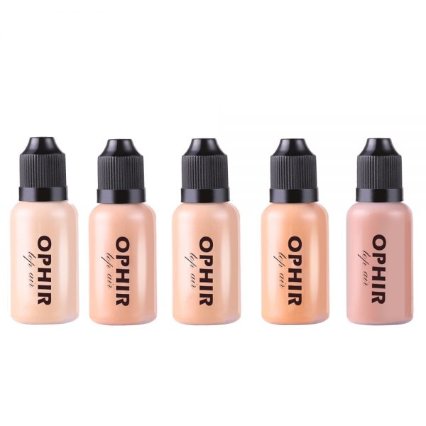 OPHIR Airbrush Foundation PRO Face Make-up Spray Air Makeup Concealer Foundation for Airbrush Kit 1oz/Bottle TA104