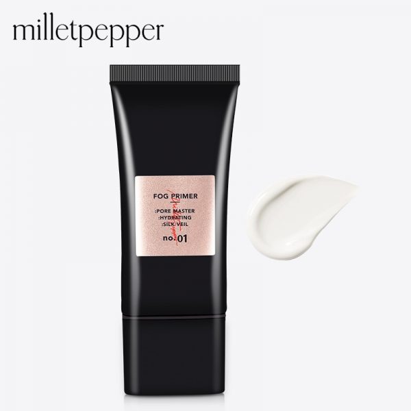 milletpepper FOG Primer Matte Finish Face Base Makeup Smooth Face Brighten Makeup Skin Invisible Pores Concealer Primer