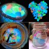 Aquarium Mix Color Garden Decor Luminous Stones Glow In Dark Decorative Pebbles Outdoor Fish Tank Decoration Pebble Rocks