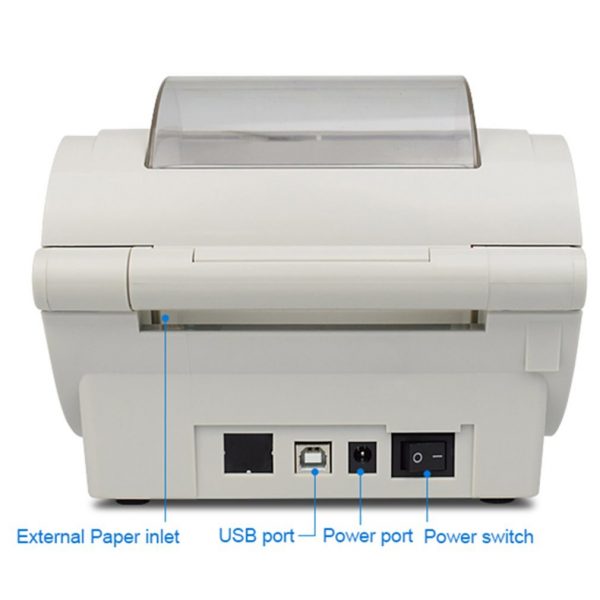 Pos-9210 Thermal Self-Adhesive Electronic Express Label Printer Usb Interface Clothing Tag Label Printer