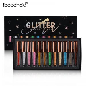 ibcccndc Metallic Diamond Pearly Watery Eyeshadow Sparkling Party Radiant Fashion Liquid Eye Shadow Eyeliner