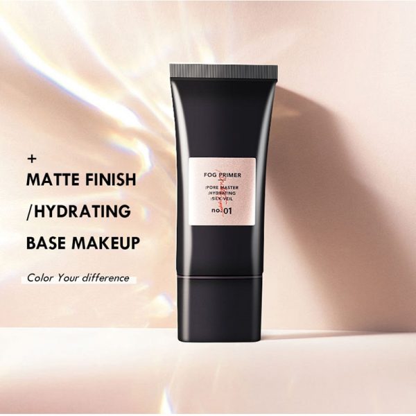 milletpepper FOG Primer Matte Finish Face Base Makeup Smooth Face Brighten Makeup Skin Invisible Pores Concealer Primer