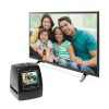 Protable Negative Film Scanner 35/135mm Slide Film Converter Photo Digital Image Viewer with 2.4" LCD Build-in Editing Software