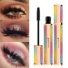 Waterproof Slender Mascara Eyeliner Set Long Thick Eyelash Curling Mascara Long Lasting Sweat Proof Liquid Eye Liner Eyelash