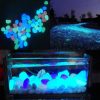 Aquarium Mix Color Garden Decor Luminous Stones Glow In Dark Decorative Pebbles Outdoor Fish Tank Decoration Pebble Rocks