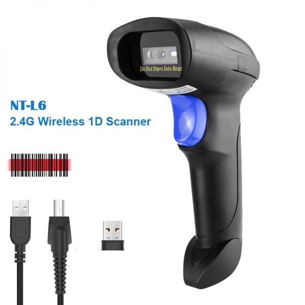 NETUM NT-L5 Wired 2D Barcode Scanner AND C750 Wireless Bluetooth QR Bar code Reader PDF417 Scanner for mobile payment Industry